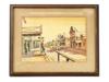 ANTIQUE WATERCOLOR PAINTING ATTR THEODORE ROBINSON PIC-0