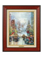 THOMAS KINKADE SERIGRAPH SAN FRANCISCO CALIFORNIA ST