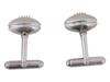 TIFFANY AND CO STERLING SILVER FOOTBALL CUFFLINKS PIC-4