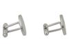 TIFFANY AND CO POLISHED STERLING SILVER CUFFLINKS PIC-3