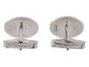 TIFFANY AND CO RIBBED STERLING SILVER CUFFLINKS PIC-4