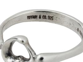 TIFFANY AND CO ELSA PERETTI STERLING SILVER HEART RING