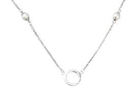 TIFFANY AND CO STERLING PEARLS BY THE YARD NECKLACE