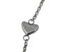 TIFFANY AND CO ELSA PERETTI STERLING HEART BRACELET PIC-3