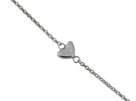 TIFFANY AND CO ELSA PERETTI STERLING HEART BRACELET