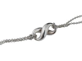 TIFFANY AND CO STERLING SILVER INFINITY PENDANT
