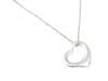 TIFFANY ELSA PERETTI 925 SILVER OPEN HEART NECKLACE PIC-2