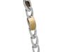 925 SILVER 750 GOLD CHAIN BRACELET BY TIFFANY CO PIC-5