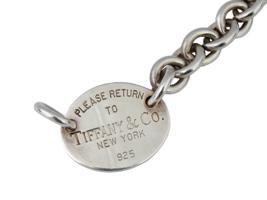 VINTAGE TIFFANY CO SILVER 925 RETURN NECKLACE