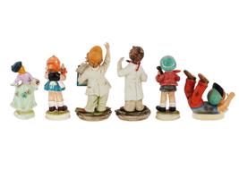 OCCUPIED JAPAN AND CAPODIMONTE PORCELAIN FIGURINES