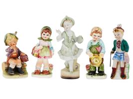 OCCUPIED JAPAN AND CAPODIMONTE PORCELAIN FIGURINES