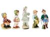 OCCUPIED JAPAN AND CAPODIMONTE PORCELAIN FIGURINES PIC-3