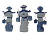 VINTAGE CHINESE BLUE AND WHITE PORCELAIN FIGURINES PIC-5