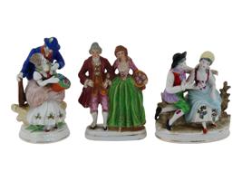 PORCELAIN FIGURINES F OCCUPIED JAPAN 1945 TO 1952