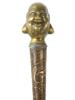 VINTAGE ORIENTAL LAUGHING BUDDHA SWORD CANE PIC-3