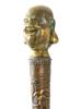 VINTAGE ORIENTAL LAUGHING BUDDHA SWORD CANE PIC-5