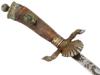 WWII GERMAN NATIONAL HUNTING ASSOCIATION MINIATURE DAGGER PIC-3