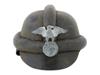 WWII NAZI GERMAN POLICE MOTORCYCLE HELMET PIC-1