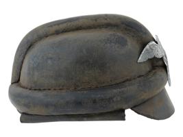 WWII NAZI GERMAN POLICE MOTORCYCLE HELMET