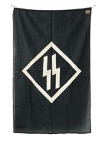 GERMAN WWII SS PODIUM BANNER