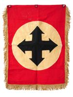 HUNGARIAN WWII SS VOLUNTEERS PODIUM BANNER