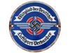 GERMAN WWII NSFK PROPAGANDA ENAMELED STREET SIGN. PIC-0