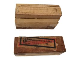 UNUSUAL GROUP OF 10 SMALL WWII NAZI GERMAN BOXES