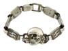 GERMAN WWII WAFFEN SS TOTENKOPF BRACELET PIC-0