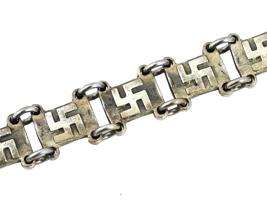 GERMAN WWI NSDAP SWASTIKA BRACELET