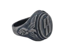 GERMAN WWII WAFFEN SS SILVER RING