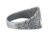 GERMAN WWII WAFFEN SS DIVISION NORDLAND SILVER RING PIC-3