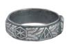 GERMAN WWII SS HONOR SILVER RING PIC-2