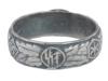 GERMAN WWII SS HONOR SILVER RING PIC-4