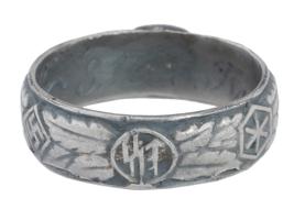 GERMAN WWII SS HONOR SILVER RING