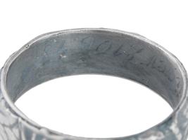GERMAN WWII SS HONOR SILVER RING