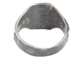 GERMAN WWII WAFFEN SS SILVER RING