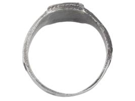 GERMAN WWII WAFFEN SS SILVER RING