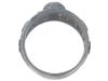 GERMAN WWII SS SECRET SOCIETY AHNENERBE SILVER RING PIC-5