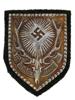 GROUP OF 2 GERMAN WWII HUNTING SOCIETY SHIELD BADGE PIC-3