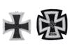 GROUP OF FOUR GERMAN IRON CROSSES FROM WWII PIC-2