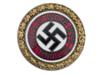 GERMAN WWII GOLDEN PARTY BADGE PIC-1