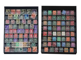 COLLECTION OF GERMAN 3RD REICH PERIOD STAMPS IN CARDS