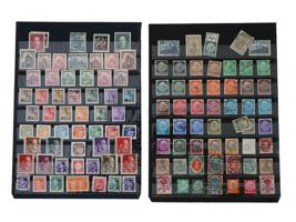 COLLECTION OF GERMAN 3RD REICH PERIOD STAMPS IN CARDS