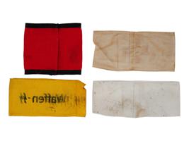 GROUP OF 4 GERMAN WWII ARMBANDS