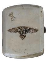 GERMAN WWII LUFTWAFFE PILOTS CIGARETTE CASE