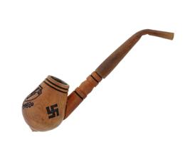 WWII GERMAN WAFFEN SS DIVISION HITLERJUGEND SMOKING PIPE