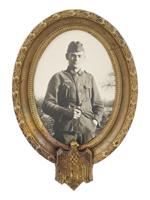 WWII NAZI GERMAN SOLDIER PHOTO IN A HEER FRAME