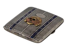 GERMAN WWII WAFFEN SS CIGARETTE CASE