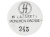 GERMAN WWII SS LAZARETT DACHAU CAMP MEDICAL CUP PIC-0