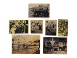 GROUP OF 7 WWII NAZI GERMAN CONCENTRATION CAMP PHOTOS